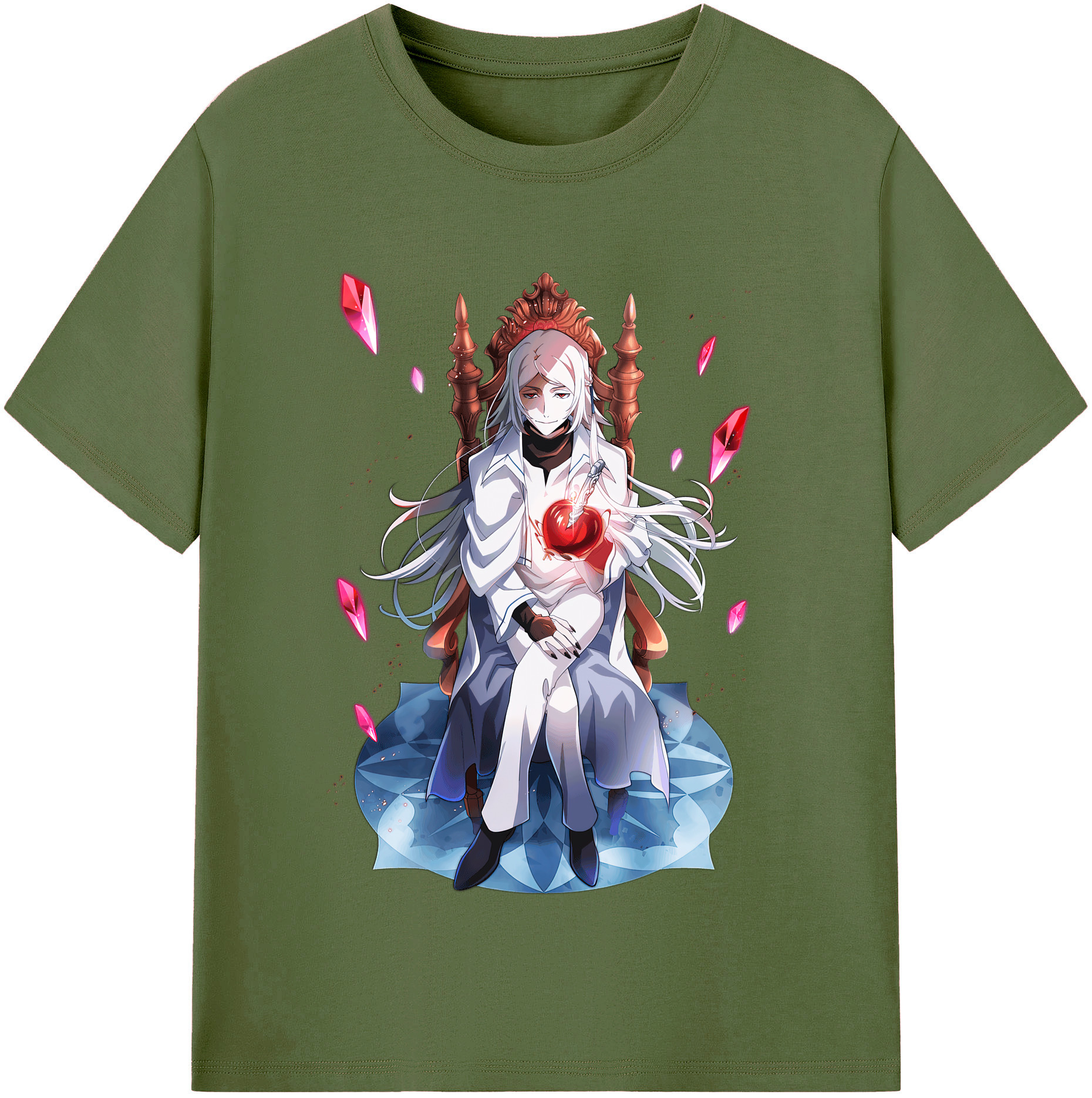 （画像用） 文豪ストレイドッグス Bungo Stray Dogs 綿100％半袖Tシャツ（フロントプリント）